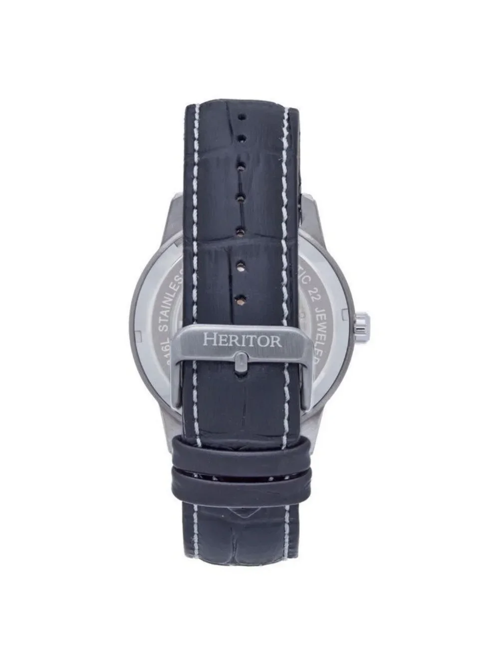 NWT Heritor Davies White Dial Men's Watch